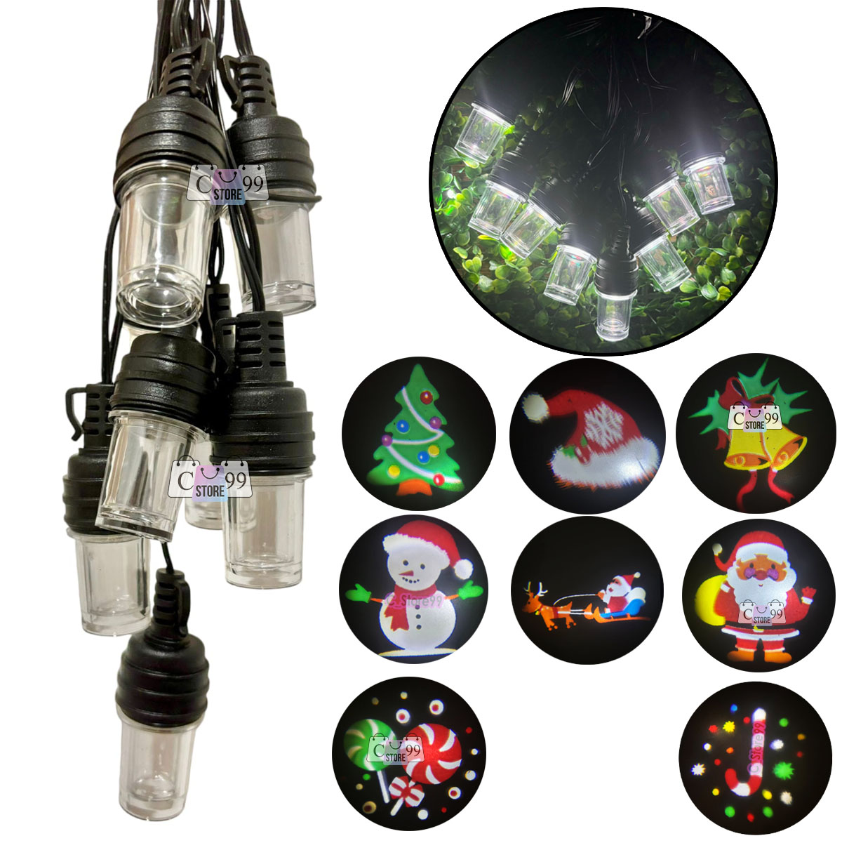 Miniatura 2 de Instalación Lineal Bombillos Proyectores